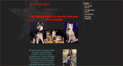 Desktop Screenshot of husky-ranch.com